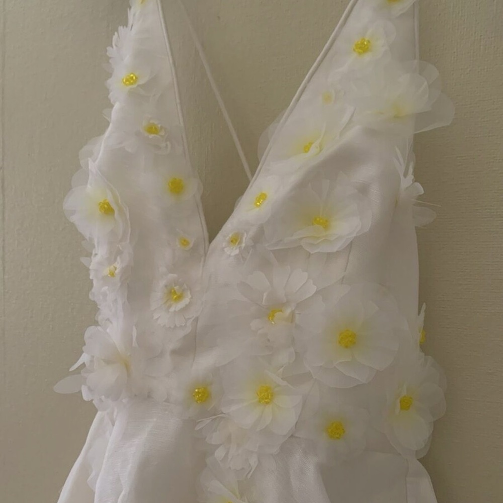Zimmermann White Floral Formal Dress - Picture 6 of 10